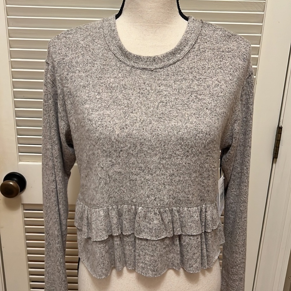 Originality Crop Sweater